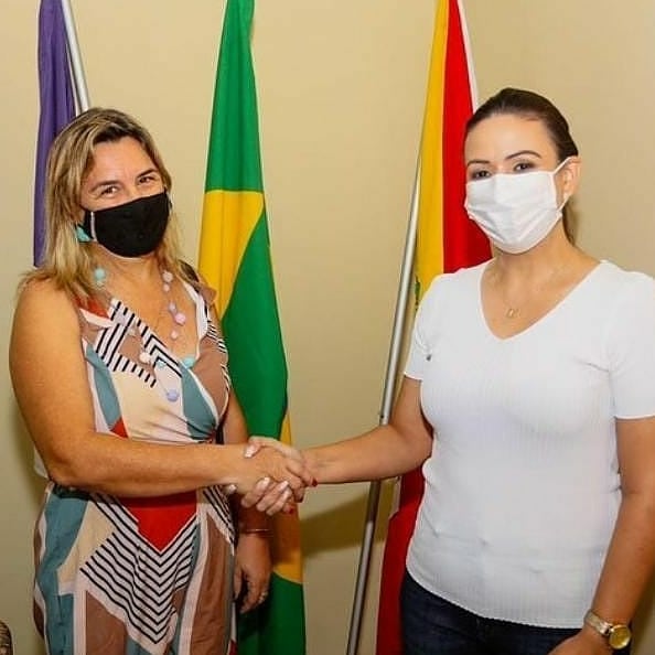 Nicinha Melo recebe visita de Márcia Conrado, prefeita de Serra