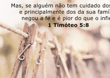 Palavra do Dia: tem cuidado com os seus e principalmente dos da sua família