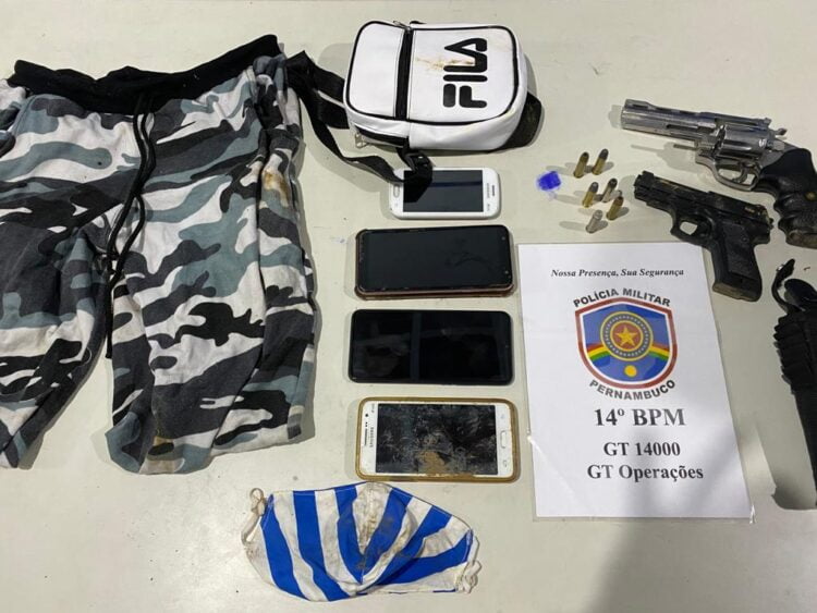 Serra Talhada: Assalto, medo e tiros em via pública na Caxixola; PM age rápido e prende suspeito