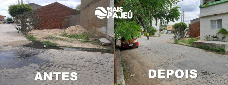 AFOGADOS: após foto do blog, esgoto é consertado no bairro Sobreira