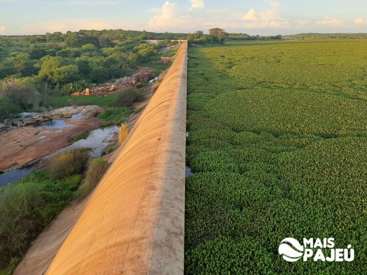 Afogados: confira imagens da Barragem de Brotas nesta terça (20)