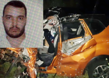 PE: Médico morre após carro colidir frontalmente em caminhão na BR-232