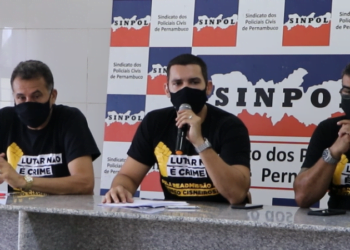 SINPOL-PE cobra plano de ação ao Governo de PE para vacinação dos profissionais da segurança pública