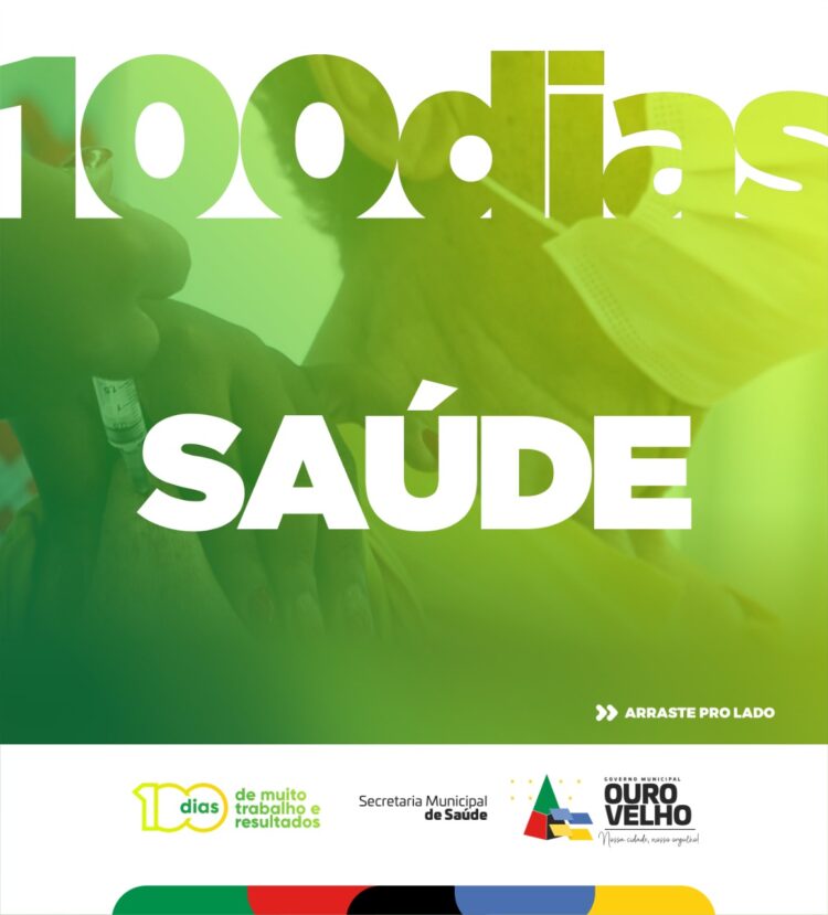 Prefeito de Ouro Velho divulga ações realizadas na área da saúde nos 100 dias de gestão