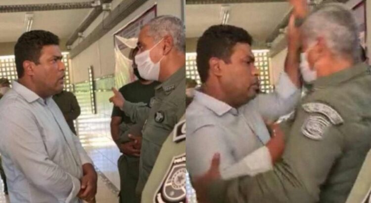 PE: Deputado e comandante da PM trocam agressões durante vacinação; Veja vídeo