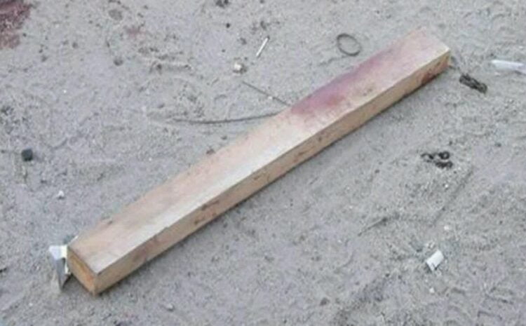 ARCOVERDE: homem agride outro na cabeça com pedaço de madeira