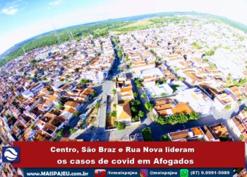 Confira o números da covid-19 nos bairros de Afogados. Centro, São Braz e São Francisco seguem como os mais atingidos