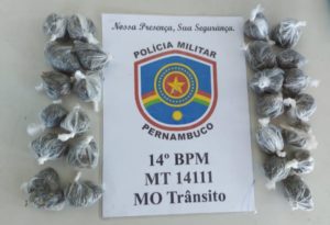 Assaltante perigoso é preso pela polícia com 25 porções de maconha na cueca em Serra Talhada