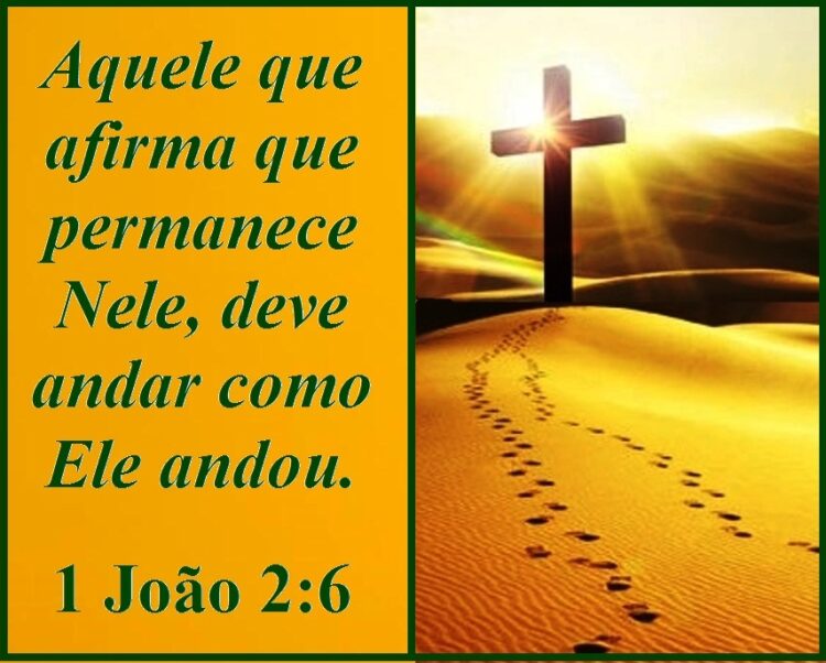 Palavra do Dia: aquele que afirma que permanece Nele, deve andar como Ele andou