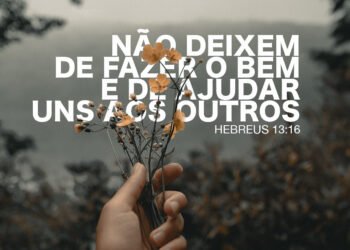 Palavra do Dia: não deixem de fazer o bem e de ajudar uns aos outros