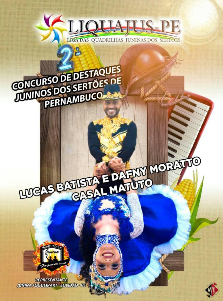 Junina Fogueira’art de Solidão participa de concurso online, veja como votar