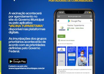 Tuparetama iniciará vacinação para portadores de comorbidades através de agendamento pelo aplicativo “VACINA TUPARETAMA”