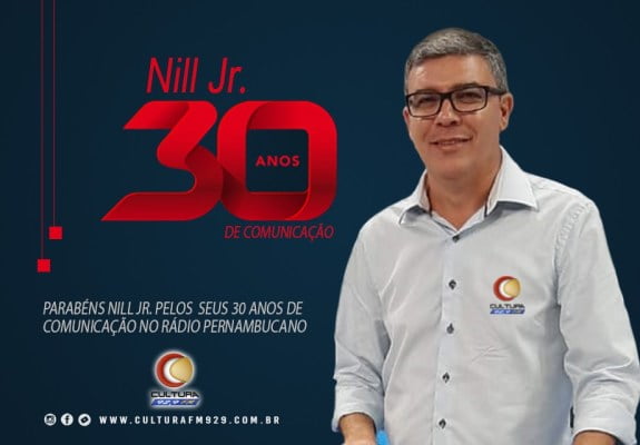 Mais Pajeú homenageia Nill Júnior pelos seus 30 anos de comunicação