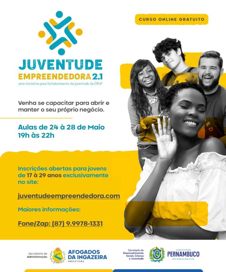 Curso em Afogados vai capacitar jovens para o primeiro negócio