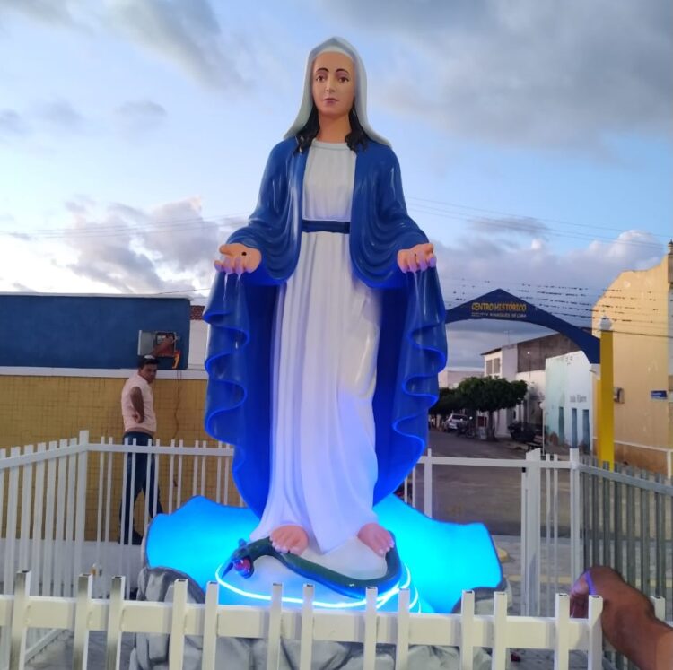 Monumento de Nossa Senhora das Graças será inaugurado nesta terça-feira em Ouro Velho