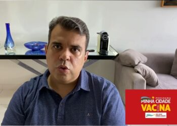 Secretário de Saúde de SJE anuncia inicio da vacinação dos professores da Rede Municipal