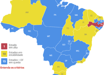 Pernambuco segue como o único estado do Brasil com aumento na média móvel de mortes por covid-19, confira imagens
