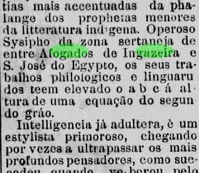 Manoel Arão e o “inquerito litterario”