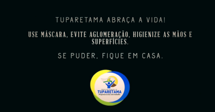 Covid-19: Prefeitura de Tuparetama divulga vídeo educativo para alertar a juventude sobre os riscos das aglomerações