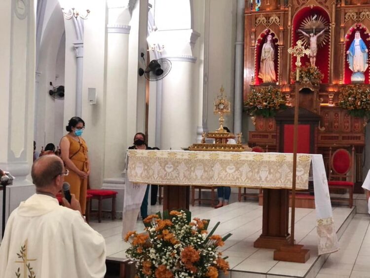 Missa de Corpus Christi celebrada em Afogados da Ingazeira