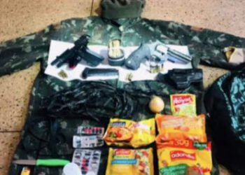 Lázaro Barbosa levava armas, biscoito, remédios e faca na mochila antes de ser morto