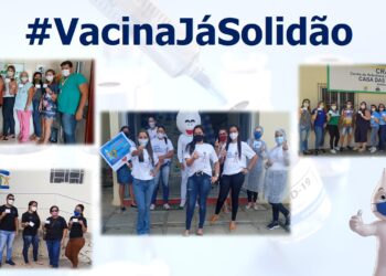 Prefeitura de Solidão iniciou a vacinação dos trabalhadores da educação e assistência social