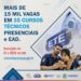 Cursos técnicos gratuitos com vagas abertas em Afogados, SJE, Tabira, Serra, Arcoverde e outras cidades da região, confira