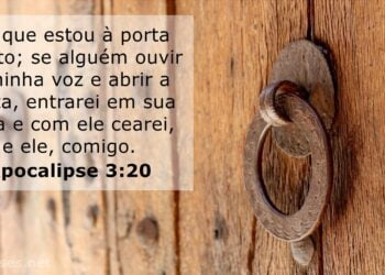 Palavra do Dia: eis que estou a porta e bato