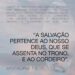 Palavra do Dia: A salvação pertence a Deus