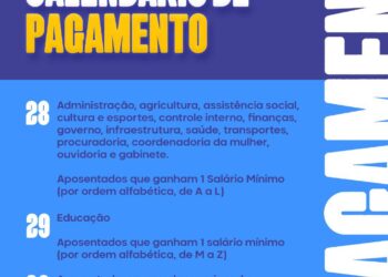 PREFEITURA DE AFOGADOS INICIA PAGAMENTO DE SERVIDORES NA PRÓXIMA SEGUNDA (28)