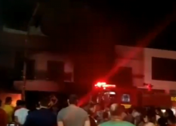 URGENTE: incêndio na casa de Dr. João Veras em Tabira