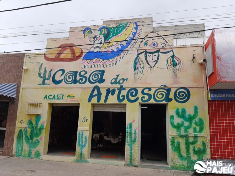 Casa do Artesão é uma boa opção de visita e compras para os arcoverdenses e visitantes