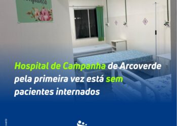 Hospital de Campanha de Arcoverde pela primeira vez está sem pacientes internados