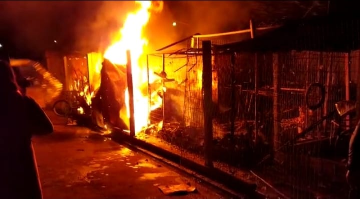 Incêndio gera prejuízo na Feira Livre de Serra Talhada