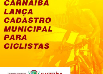 Prefeitura de Carnaíba lança Cadastro Municipal dos Ciclistas