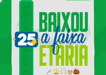 Brejinho já está vacinando quem tem 25 anos ou mais