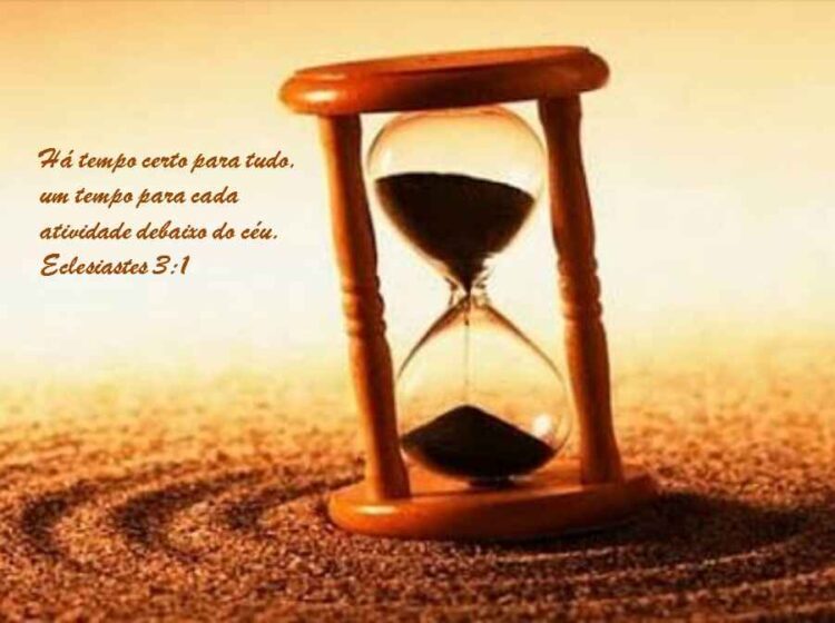 Palavra do Dia: um tempo para tudo