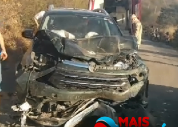 Colisão entre veículos deixa uma criança morta na PE-320 entre Ambó e São José do Egito