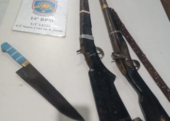 Pajeú: Mulher aciona a PM após marido convida-la à dormir perto de armas