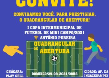 Vem aí a I Copa Intermunicipal de mini campo em Afogados