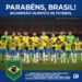 Tóquio: Brasil vence na prorrogação e é bicampeão olímpico no futebol