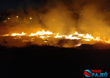 Incêndio atinge Centro Esportivo de Afogados da Ingazeira, confira fotos e vídeo exclusivos