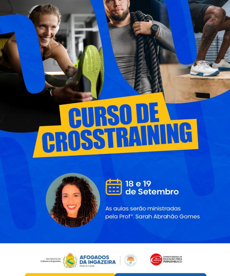 Prefeitura de Afogados e Conselho Regional de Educação Física promovem curso de Crosstraining neste final de semana