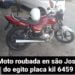 Homem é vítima de estelionatário em São José do Egito e tem moto levada