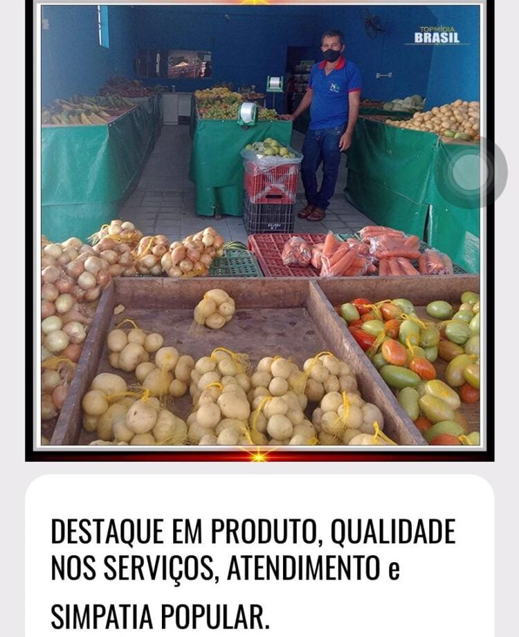 JM Frutas e Verduras traz produtos de qualidade para sua mesa