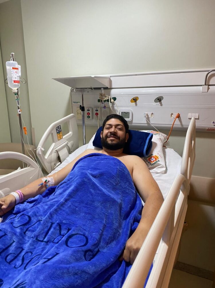 Empresário e comerciante Rogério Júnior, do bloco A Onda, é submetido a cirurgia de urgência