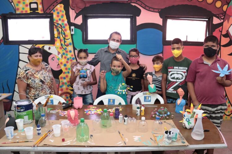 Projeto “Oficinarte” leva arte e preservação ambiental a crianças Afogadenses