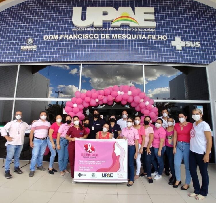 UPAE de Afogados da Ingazeira abraçou a campanha do Outubro Rosa