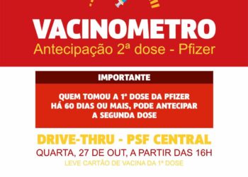 São José do Egito antecipa 2ª dose da Pfizer