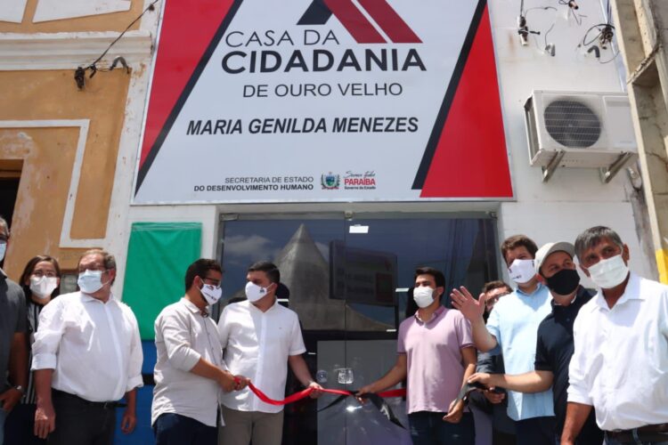 Cidadania em Ouro Velho: Governo do Estado e Prefeitura inauguram Casa da Cidadania no município